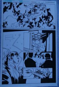 RICK LEONARDI / DEREK FRIDOLFS original art, SUICIDE SQUAD #23, Cheetah, 2014