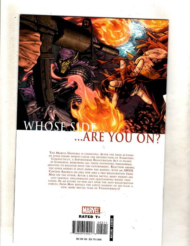 Civil War Complete Marvel Comics LTD Series # 1 2 3 4 5 6 7 1st Prints CJ13