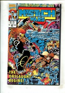 5PC MYS-TECH WARS #1 LOT (9.0) 1993