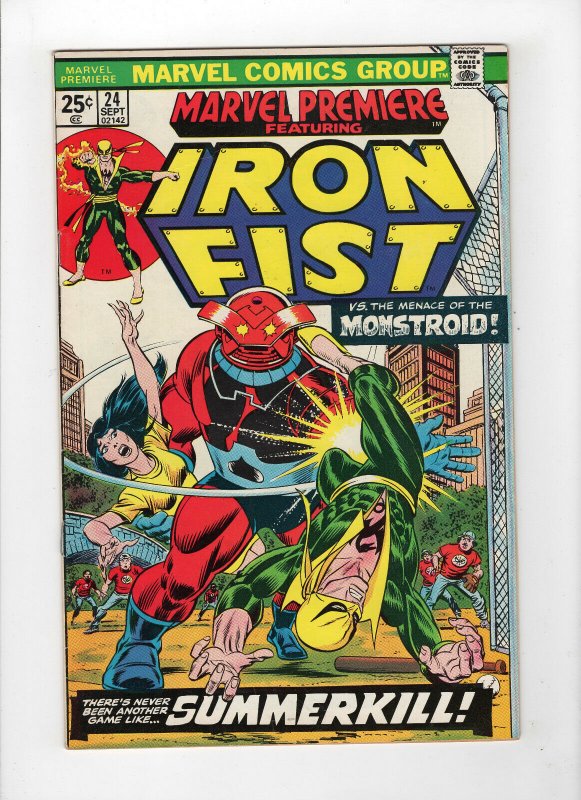 Marvel Premiere #24 (Sep 1975, Marvel) - Very Fine 