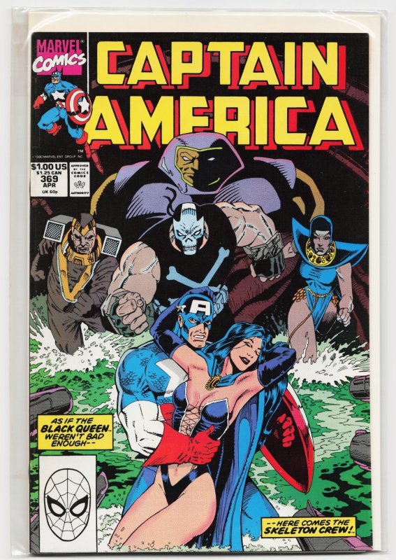 Captain America #369 (1990) Captain America