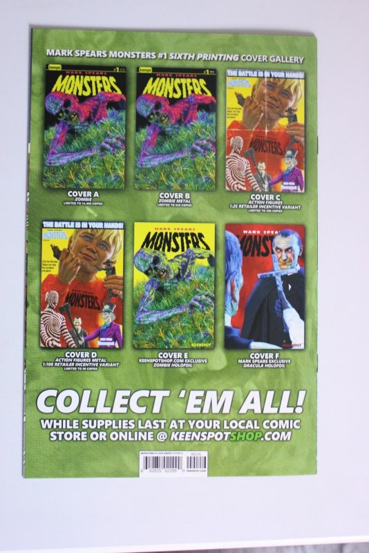 Mark Spears Monsters #1 6TH Print (2025)  NM