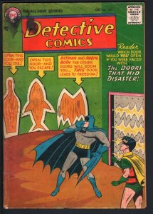 DETECTIVE #238-1955-BATMAN/ROBIN/JOHN JONES--VG minus VG-