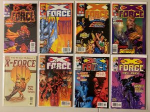 X-Force comics lot #64-128 39 diff avg 8.0 (1997-2002)