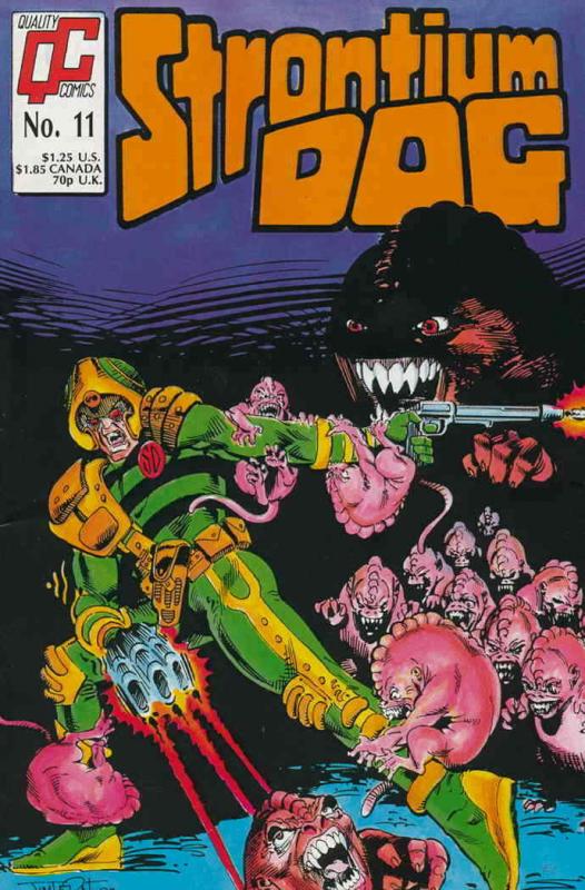 Strontium Dog #11 FN; Fleetway Quality | save on shipping - details inside