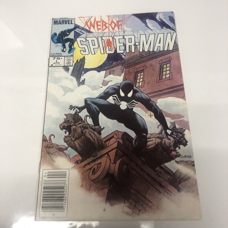 Web Of Spider-Man (1985) # 1 (GD/VG) Canadian Price Variant • CPV • Simonson