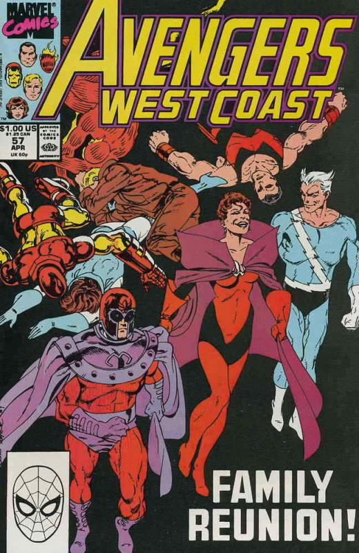 Avengers West Coast #57 FN; Marvel | save on shipping - details inside