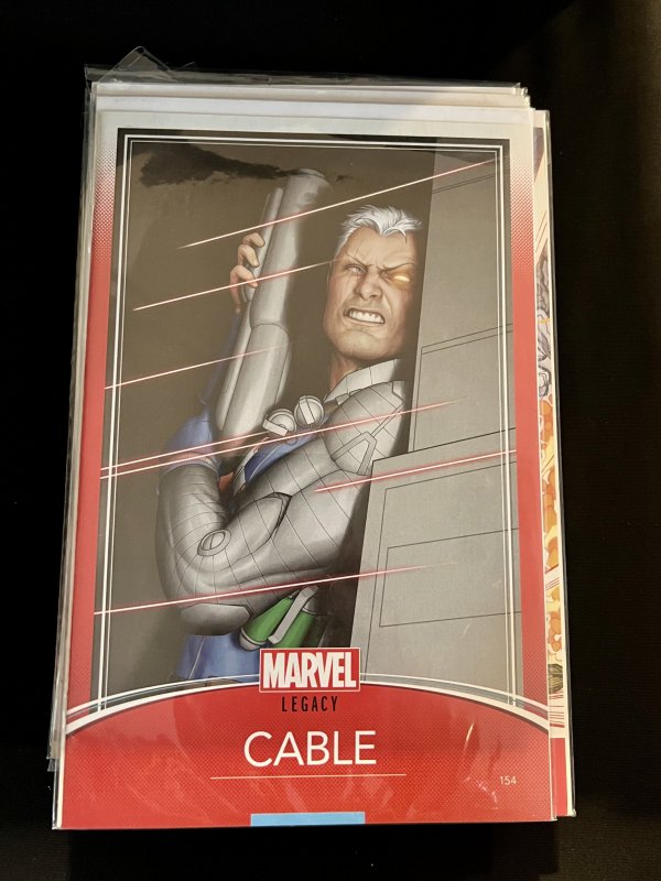 Cable #154 John Tyler Christopher 'Trading Card' Variant (2018)