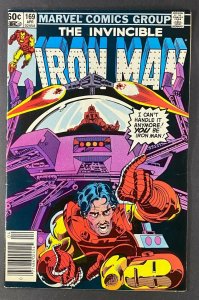 Iron Man (1968) #169 VF- (7.5) 1st James Rhodes as Iron Man Luke McDonnell