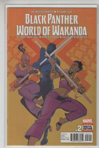 BLACK PANTHER WORLD OF WAKANDA (2016 MARVEL) #2 NM