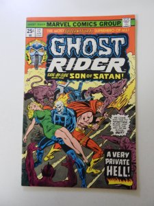 Ghost Rider #17 (1976) FN- condition stains back cover