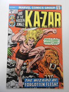 Ka-Zar #12 (1975) VF+ Condition! MVS intact!