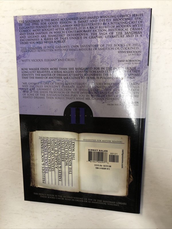 The Sandman The Doll’s  (1990) Vertigo TPB SC Neil Gaiman
