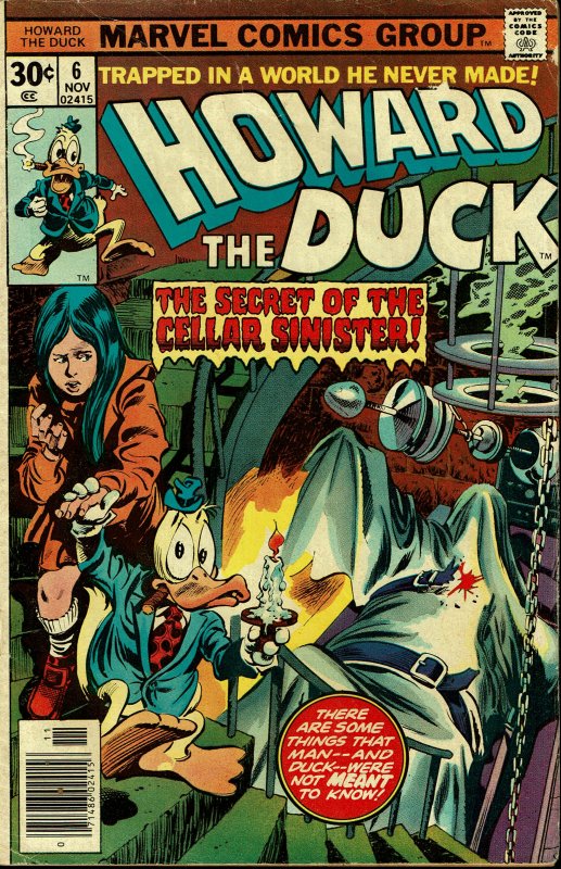 Howard the Duck #6 - VERY GOOD - Colan/Palmer Cover