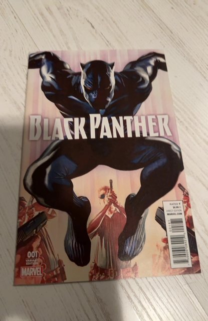 Marvel Comics BLACK PANTHER (2016) #1 ALEX ROSS 1:75 Variant Cover