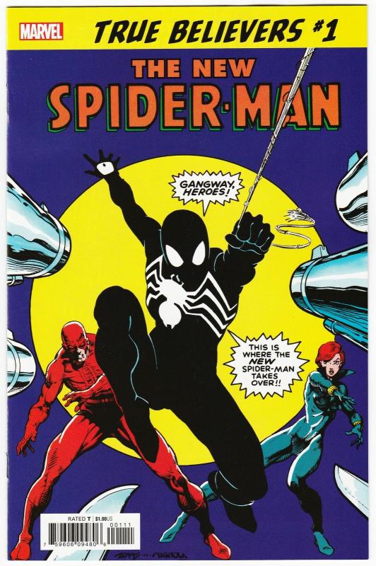 True Believers New Spider-Man #1 Reprints Marvel Team-Up #141 (2019) NM