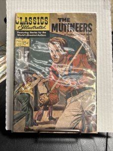 Classics Illustrated 122 The Mutineers #7 GD/VG 3.0 1967 Stock Image Low Grade