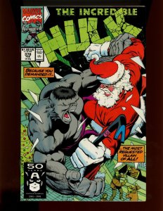 (1991) The Incredible Hulk #378 - RHINO PLASTERED (9.0/9.2)