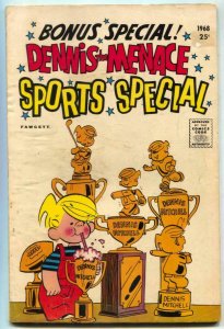 Dennis The Menace Giant #52 1968-SPORTS SPECIAL-FAWCETT VG