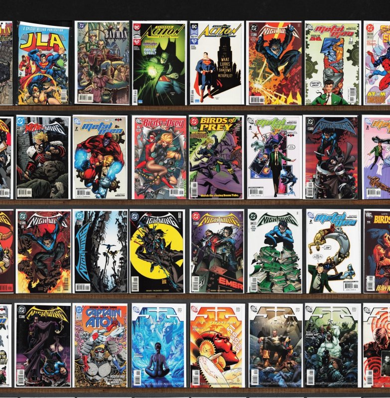 Huge Lot 140+ Comics with Birds Of Prey, Nightwing, Action Comics, 52 & More!