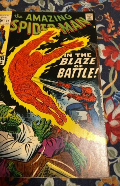 The Amazing Spider-Man #77 (1969)the lizard/ Human torfh