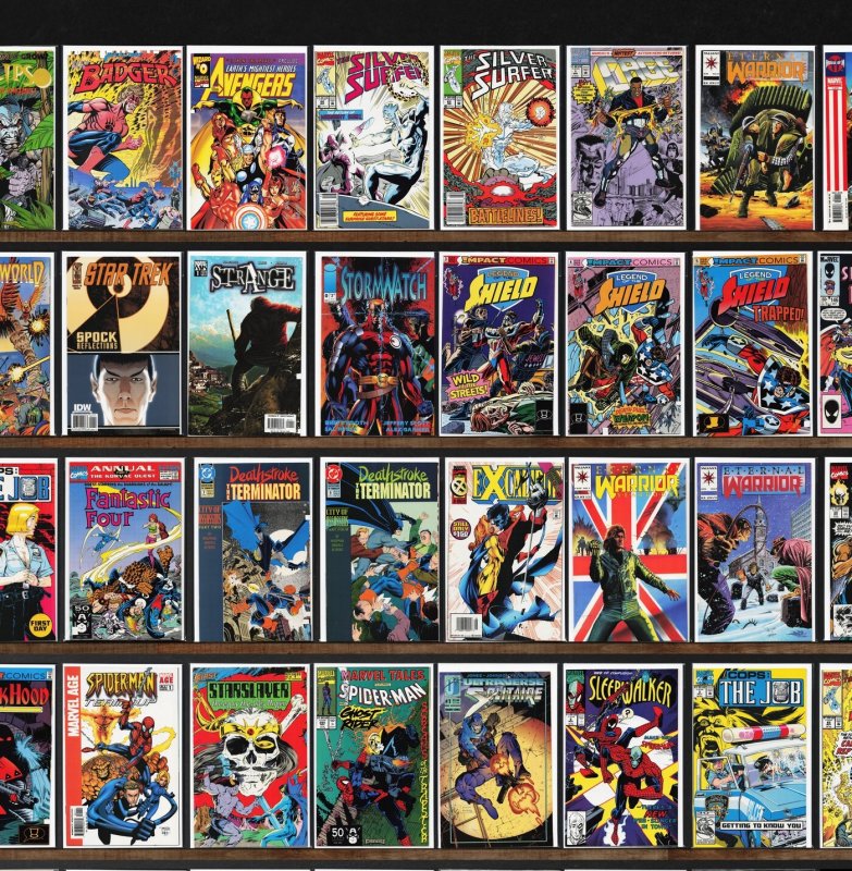 Huge Lot 150+ Comics with Eternal Warrior, Silver Surfer & More!