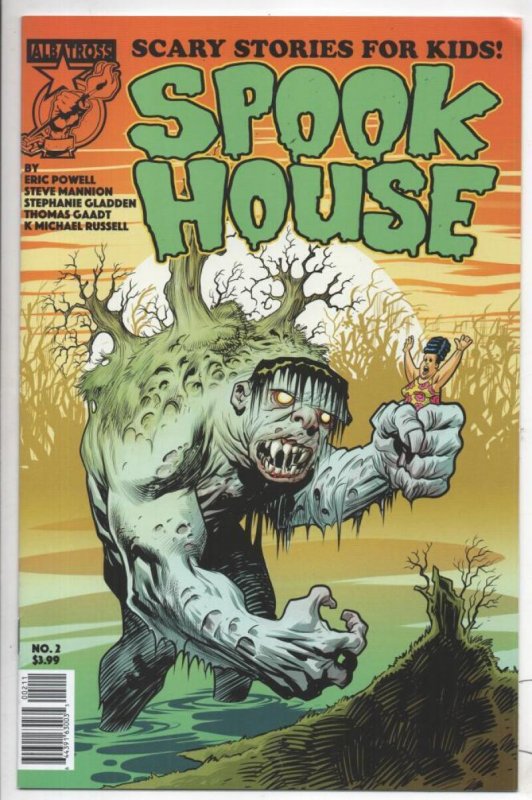 SPOOK HOUSE #1 2 3 4 5, NM, #1 signed by Eric Powell, 2016, Albatross, Mannion