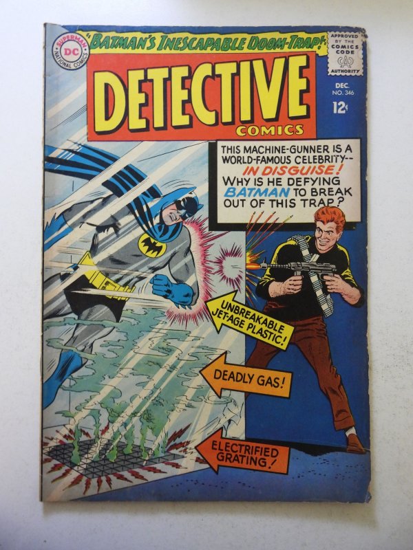 Detective Comics #346 (1965) VG+ Condition