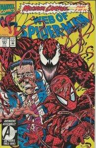 Web of Spider-Man #101 ORIGINAL Vintage 1993 Marvel Comics Maximum Carnage