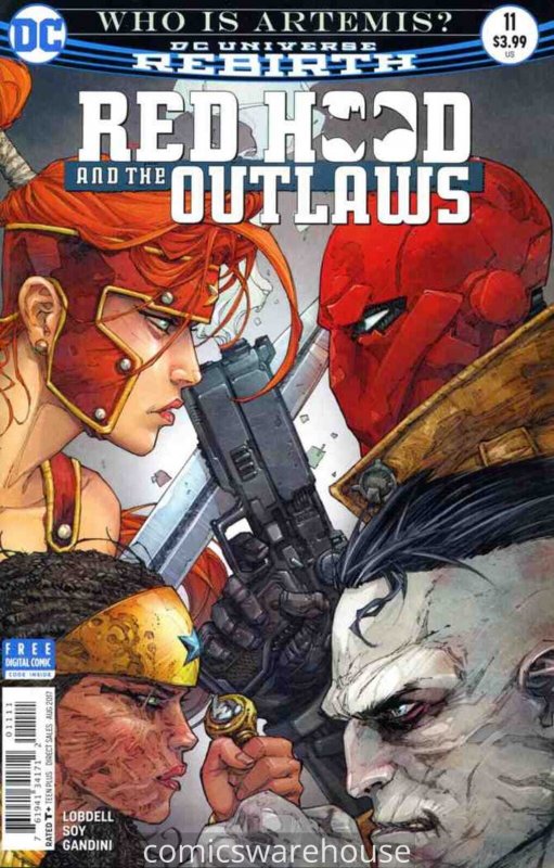 RED HOOD AND THE OUTLAWS (2016 DC) #11 NM A75100