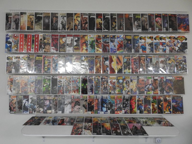 Huge Lot 140+ Comics W/ Case Files: Sam & Twitch, Batman, Trinity, +More Avg VF+