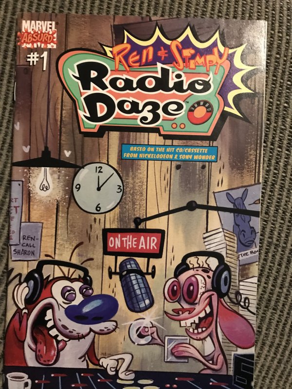 Ren and Stimpy Radio Daze #1 : Marvel 11/95 NM-; one shot