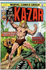 Ka-Zar #1 (1974) Ka-Zar