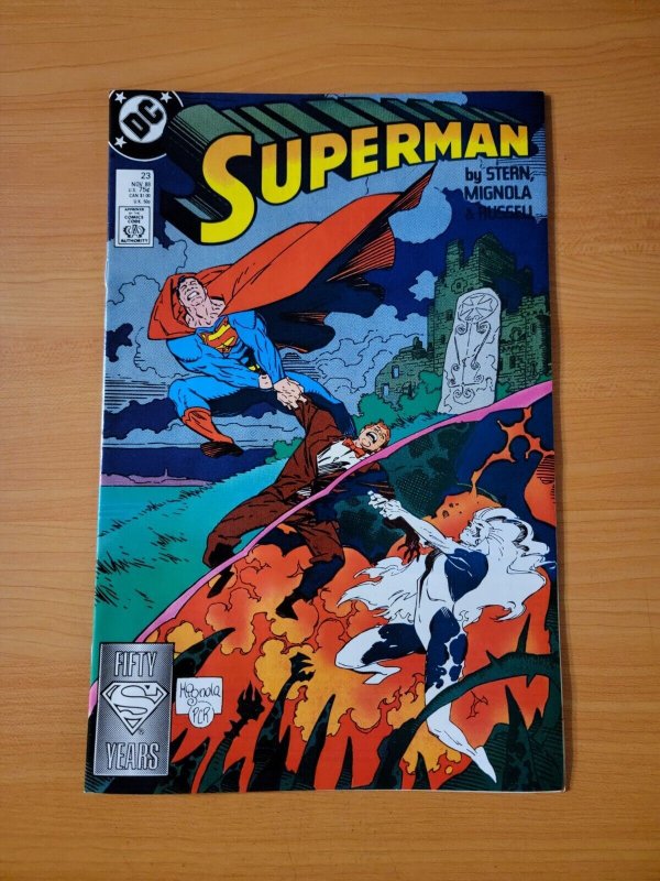 Superman #23 Direct Market Edition ~ NEAR MINT NM ~ 1988 DC Comics