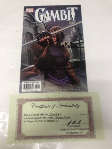 Gambit (2004) # 2 Variant • Signed Georges Jeanty • Marvel Comics • John Layman