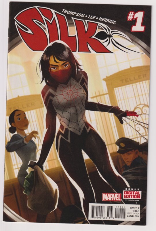 Marvel Comics! Silk! Issue 1 (2016)!