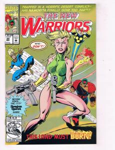 The New Warriors #30 VF Marvel Comics Comic Book Dec 1992 DE40 AD14