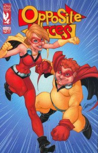 Opposite Forces #3 VF/NM ; Funny Pages | J. Scott Campbell Cover