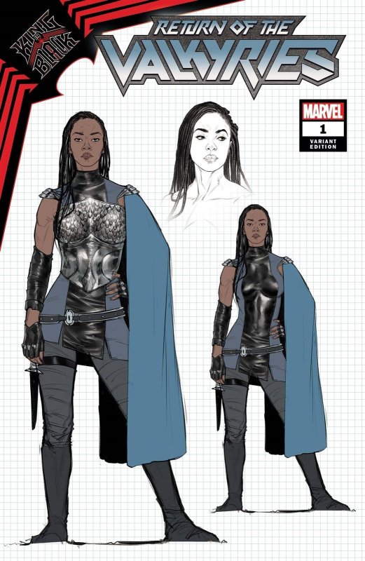 King In Black Return Of Valkyries #1  De Iulis Design Marvel Comics Comic Book