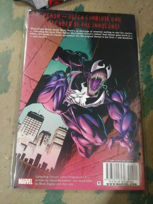 venom lethal protector tpb 1 2 3 4 5 6 marvel 2010 spiderman eddie brock