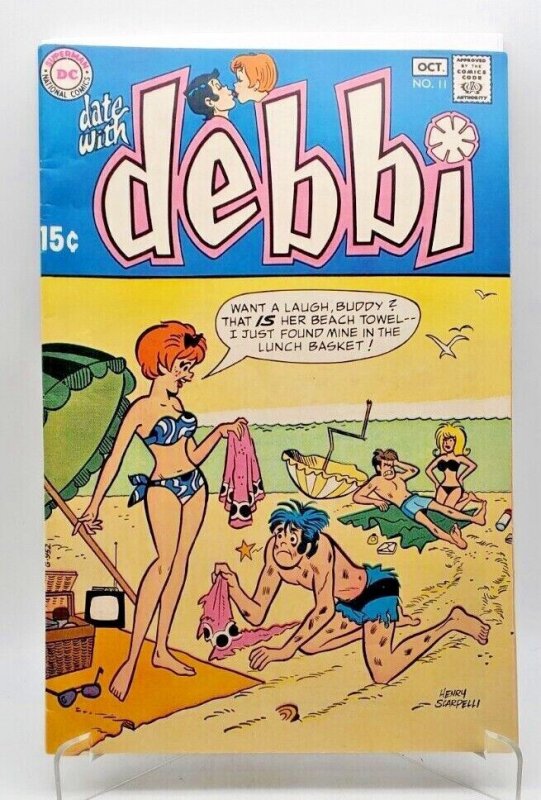 Date with debbi #11 DC Comic Book 1971 Fine