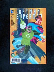 Batman Superman #24B  DC Comics 2015 NM  Variant Cover