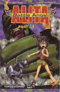 Battle Angel Alita Part Six 6 #7 Viz Select Comics September Sept 1996