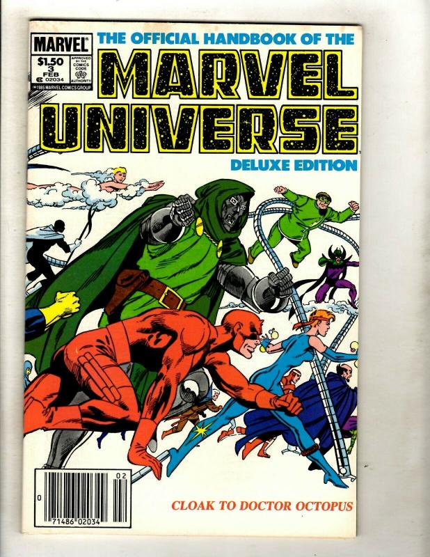 9 The Official Handbook of the Marvel Universe Marvel Comics 1 2 3 4 5 6 7 + WS1