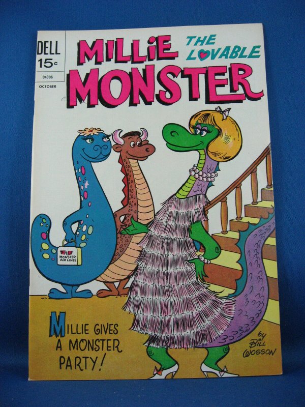 MILLIE THE LOVABLE MONSTER 5 File  VF NM  Bill Woggon (Katy Keene) 1972