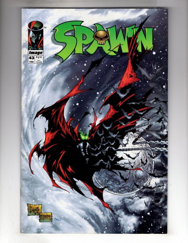 Spawn #43 Newsstand Edition (1996)  / 0745-MA#8