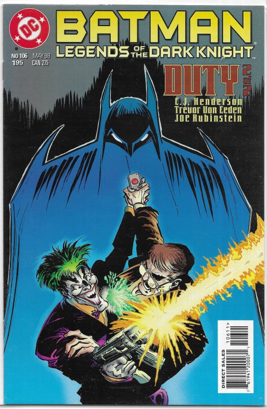 Batman: Legends of the Dark Knight   #106 (Duty 2) VF Von Eeden, Joker