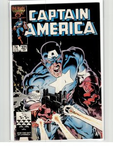 Captain America #321 (1986) Captain America