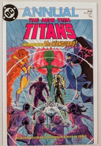 NEW TEEN TITANS ANNUAL # 1 NM 1985 1st APPEARANCE OF VANGUARD KEY ISSUE