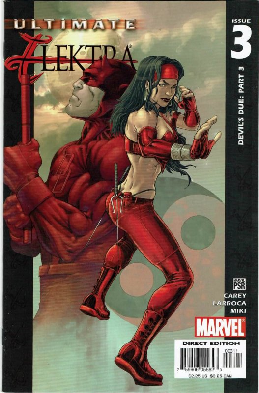 Ultimate Elektra #3 Daredevil NM